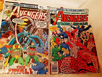 Buy The Avengers # 160 & 161 Ant Man ULTRON Perez & Shooter • 7.50£
