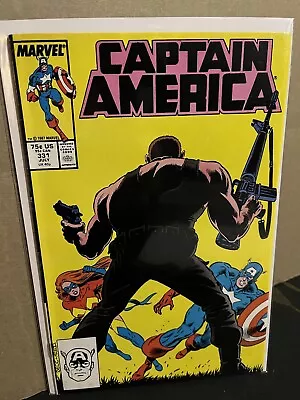 Buy Captain America 331 🔥1987 D-MAN Ms Marvel🔥Copper Age Marvel Comics🔥VF+ • 7.20£