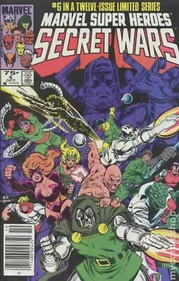 Buy Marvel Super Heroes Secret Wars #6N FN 1984 Stock Image • 16.60£