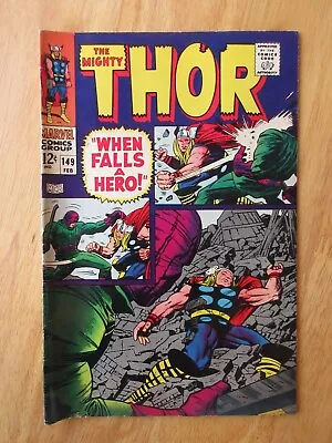 Buy MIGHTY THOR #149 (1968) **Super Bright & Colorful!** (FN++) • 19.98£