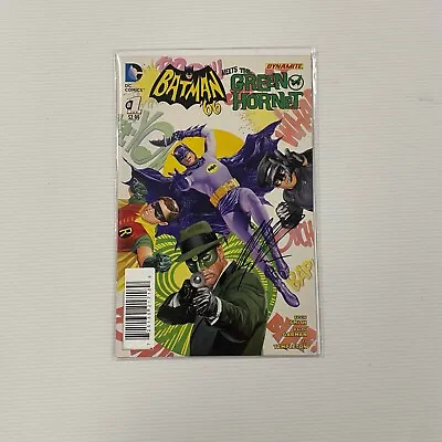 Buy Batman '66 Meets The Green Hornet #1 Signed Alex Ross 11/700 DF CoA • 45£