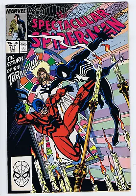 Buy Spectacular Spider-Man #137 Marvel 1988 The Return Of The Tarantula ! • 11.95£