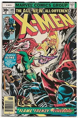 Buy Uncanny X-Men 105 VF+ 8.5 Phoenix Vs. Firelord Wolverine Not Stan Lee CGC • 41.56£