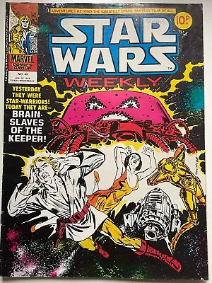 Buy Star Wars Weekly, No.49 Vintage Marvel Comics UK • 2.95£