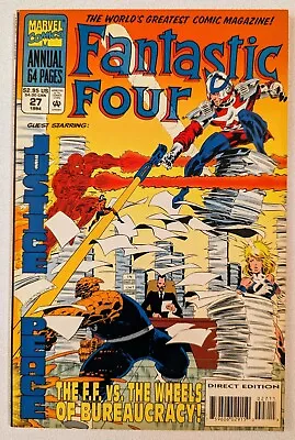 Buy Fantastic Four Annual #27 VF/NM 9.0 1st Time Variant Authority Loki Key Issue!  • 5.60£