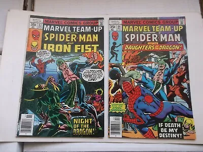 Buy Marvel Team-up #63 & 64, 1st Steel Serpent/daughters Of The Dragon, 1977, Fn+!! • 28.08£