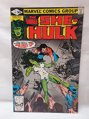 Buy Savage She-Hulk #11 VF 1st Print Marvel Comics 1980 [CC] • 5.99£