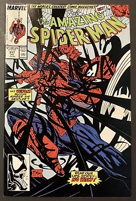 Buy Amazing Spider-Man 317, 1989. Todd McFarlane Venom Issue. NM- • 47.66£