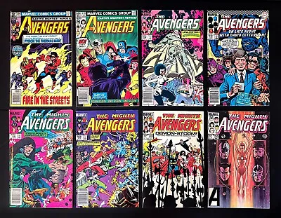 Buy AVENGERS Lot #206 218 238 239 241 246 249 255 8 Issues Marvel Comics 1981-1985 • 31.71£