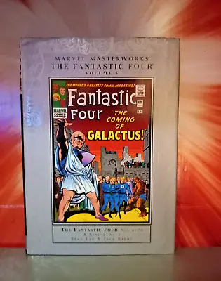 Buy Marvel Masterworks: Fantastic Four - Volume 5 - Hardcover - Lee & Kirby • 74.80£