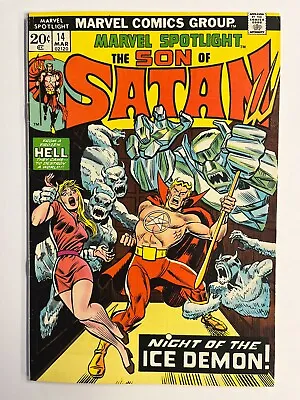 Buy Marvel Comics  Marvel Spotlight #14 Son Of Satan (1974) F • 3.93£