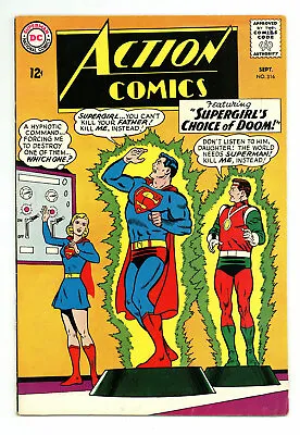 Buy Action Comics #316 4.5 Curt Swan Art Zigi & Zagi App Ow Pages 1964 • 23.75£