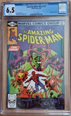 Buy 1980 Marvel Amazing Spider-Man #207 - CGC 6.5 - Marvel  • 49.12£