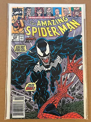 Buy Amazing Spider-Man Issue #332 Venom Marvel Comics 1990 Larsen High Grade Unread • 19.70£