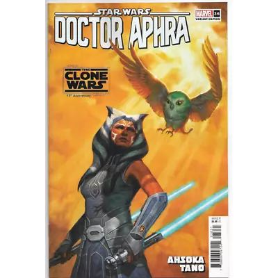Buy Star Wars Doctor Aphra #36 Ahsoka Clone Wars 15th Anniversary Variant • 4.19£