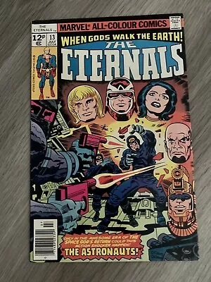 Buy Eternals #13 1st Appearance The Forgotten One Jack Kirby Marvel 1977 Uk Variant • 11.95£