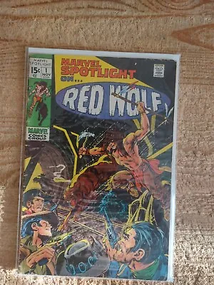 Buy Marvel Spotlight #1  Red Wolf  1971 Origin Of Red Wolf VG • 34.99£