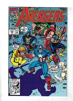 Buy Avengers #343 Vol.1 - 1st Gatherers - Marvel 1992 • 7.89£