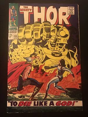 Buy Thor 139 7.0 7.5 Mylite 2 Double Boarded 1967 Marvel To Die Like A God Ln • 51.38£