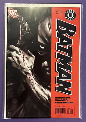 Buy DC COMICS BATMAN 651 RED 1st Edition PRINT VARAINT • 6.74£