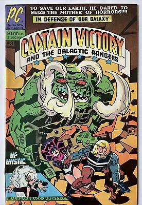 Buy Captain Victory #3 • KEY 1st Appearance Ms Mystic! Neal Adams Art! Jack Kirby • 2.36£