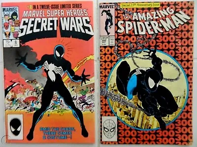Buy Comic Book Blind Box Amazing Spider-man 300 Secret Wars 8 Wolverine 1 1982 • 45.12£