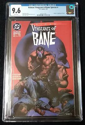 Buy Batman: Vengeance Of Bane Special #1, CGC 9.6, January 1993, DC, Bane, 1st Print • 158.05£
