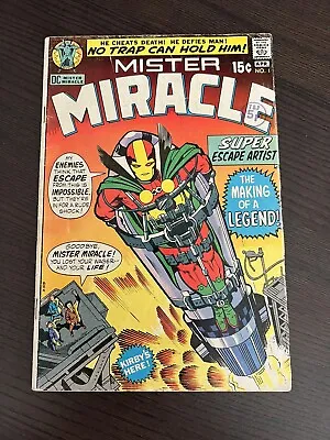 Buy Mister Miracle #1 Dc Comics First Print 1st Appearance 1971 Jack Kirby • 120£