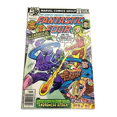 Buy Fantastic Four 204 Marvel Comics 1978 1st Appearance Nova Corps Newsstand Ed • 11.81£