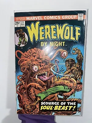 Buy Werewolf By Night #27:  The Amazing Doctor Glitternight!  Marvel 1974 • 8.69£