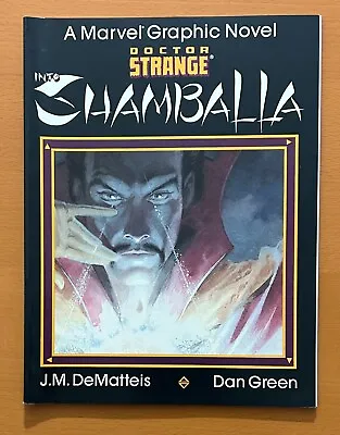 Buy Doctor Strange Into Shamballa GN, 1st Print RARE Marvel Graphic Novel #23 (1986) • 49.50£