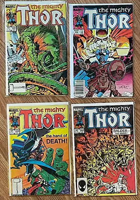 Buy Thor #341, 342, 343, 344 **FOUR COMIC LOT!** -MARVEL COMICS -1984 • 6.40£