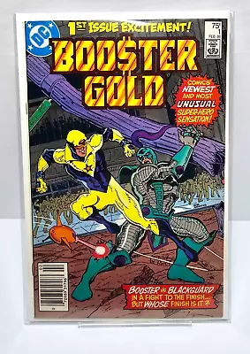 Buy BOOSTER GOLD # 1 Newsstand DC Comics 1986  1st APPEARANCE KEY ISSUE • 39.82£