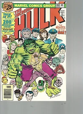 Buy Marvel Comic, Incredible Hulk  #200 VGF • 11.83£