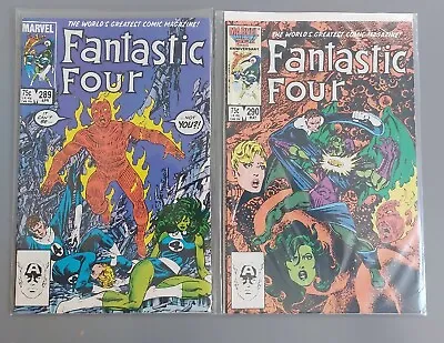 Buy Fantastic Four #289 & #290 (Marvel 1986) 2 X  Copper Age Comics ANNIHILUS • 10£