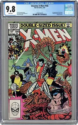 Buy Uncanny X-Men #166D CGC 9.8 1983 3794102019 • 168.67£