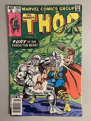 Buy Thor 288, FN 6.0, Marvel Bronze 1979, Keith Pollard, Newsstand! One Above All • 9.91£