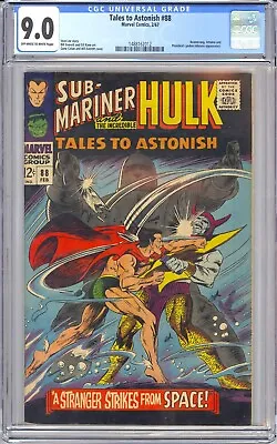 Buy Tales To Astonish #88 CGC 9.0 - Off-White To White Pages - Submariner - Namor • 158.32£