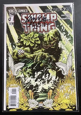 Buy Swamp Thing #1 - 2011 | Signed By YANICK PAQUETTE | VF | B&B • 25£