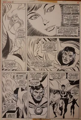 Buy Marvel Two-In-One #6 Page 15 Original Comic Art Dr. Strange, George Tuska • 1,739.34£