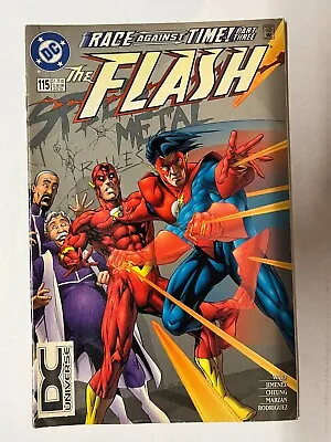 Buy The Flash: Race Against Time! Part Three - #115 1996 DC Universe Logo RARE • 23.72£