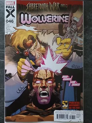 Buy Wolverine Issue 46 Fall Of X  First Print  Cover A - 27.03.24 Bag Board  • 5.95£