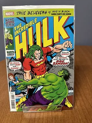 Buy Incredible Hulk #141 Reprint Marvel Comics True Believers #1 Doc Samson • 3.95£