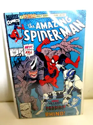 Buy Amazing Spider-Man 344, Marvel 1991 1st Cletus Kasady Signed Erik  Bagged Boarde • 9.43£