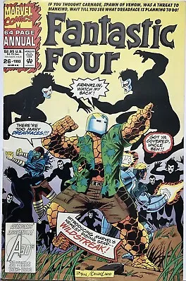 Buy Fantastic Four, Annual 26, 1993, Wild Streak, Rare, Good Condition • 3.99£