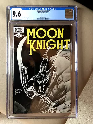 Buy 🔑💎🔥 Moon Knight #17 CGC 9.6 1982! Near Mint+ Marvel Comics 💎🔑💎 • 39.94£
