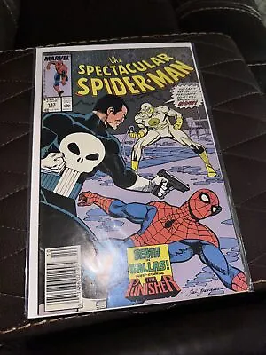 Buy Marvel Comics The Spectacular Spider-Man #143 Oct 1988 Comic Book KG Punisher • 7.90£