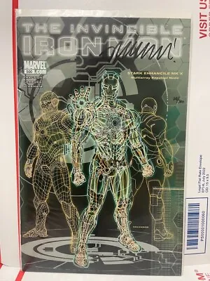 Buy Invincible Iron Man #500, Signed By Mat Fraction, Dynamic Forces COA 74/300 • 19.77£