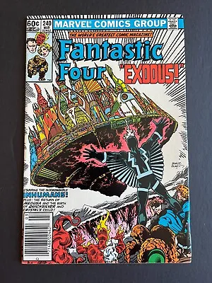 Buy Fantastic Four #240 - 1st Appearance Of Luna Maximoff (Marvel, 1982) VF • 3.87£