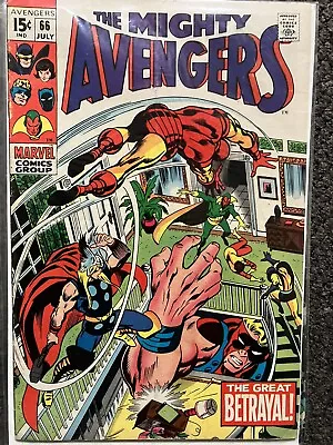 Buy The Mighty Avengers 66, 67, 68 Key 1st Adamantium ( 1969 ) • 39.99£